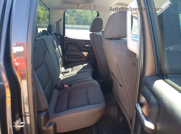 1GCVKREC7GZ107026 2016 CHEVROLET SILVERADO Brown Rear seats view