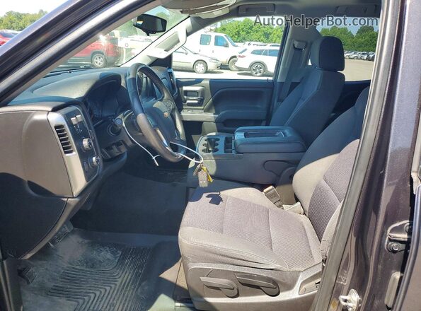 1GCVKREC7GZ107026 2016 CHEVROLET SILVERADO Brown Front interior view