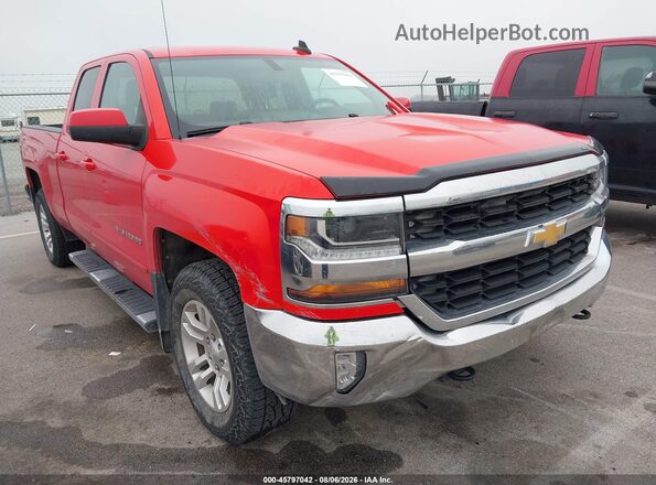 1GCVKREC7GZ165444 2016 CHEVROLET SILVERADO Red Вид спереду