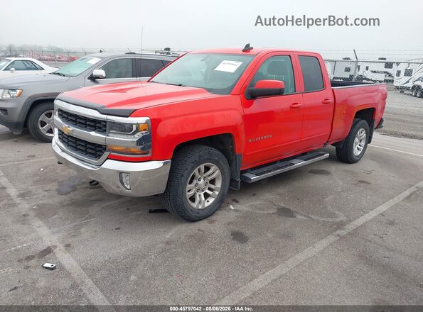 1GCVKREC7GZ165444 2016 CHEVROLET SILVERADO Red Передня ліва чверть