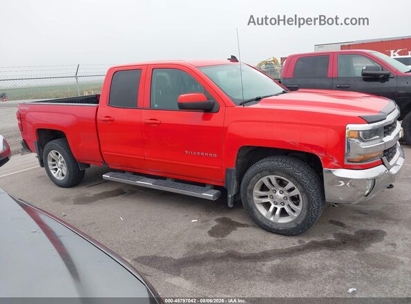 1GCVKREC7GZ165444 2016 CHEVROLET SILVERADO Red Вид задньої частини салону