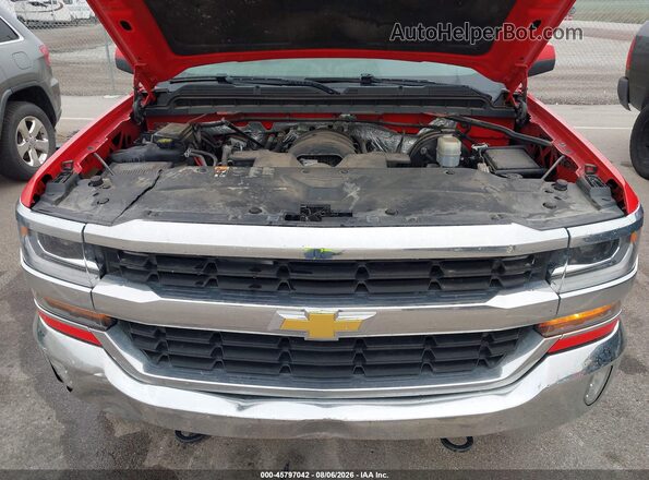 1GCVKREC7GZ165444 2016 CHEVROLET SILVERADO Red Вид ззаду