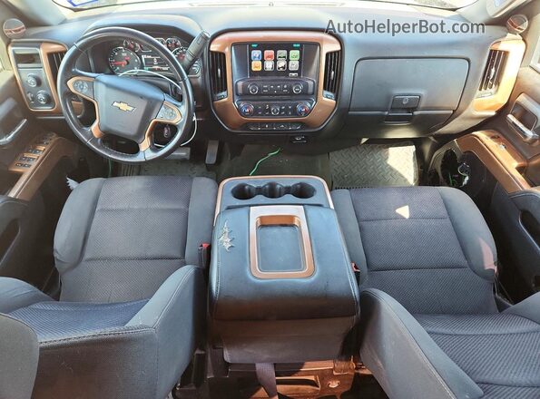 1GCVKREC7GZ174628 2016 CHEVROLET SILVERADO Brown Dashboard view