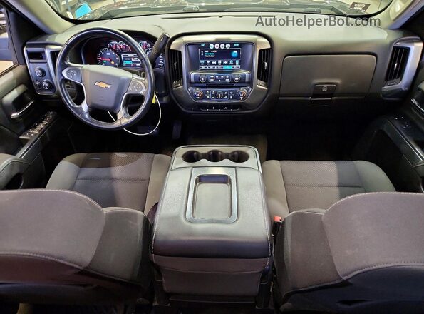 1GCVKREC7GZ308800 2016 CHEVROLET SILVERADO Black Սարքավորումների վահանակի տեսք