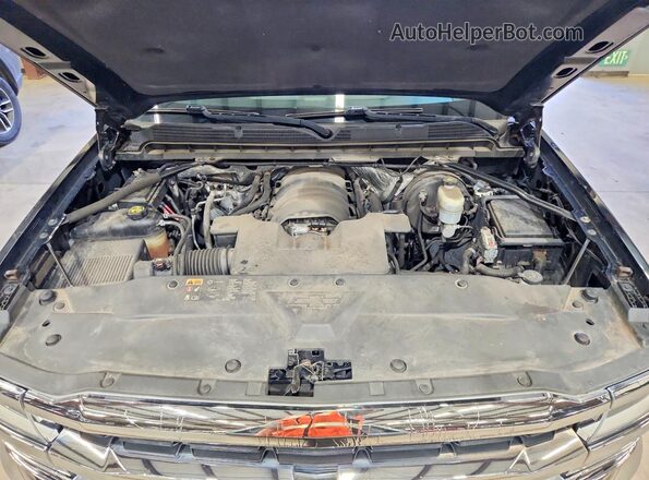 1GCVKREC7GZ308800 2016 CHEVROLET SILVERADO Black Շարժիչի բաժամունքի տեսք