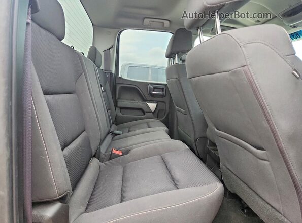 1GCVKREC7GZ320395 2016 CHEVROLET SILVERADO Blue Rear seats view