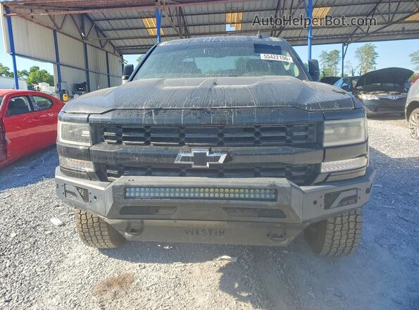 1GCVKREC7GZ333616 2016 CHEVROLET SILVERADO Black Front view