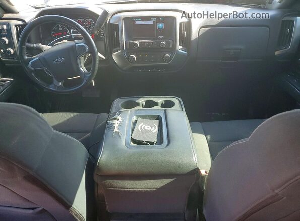 1GCVKREC7GZ333616 2016 CHEVROLET SILVERADO Black Dashboard view