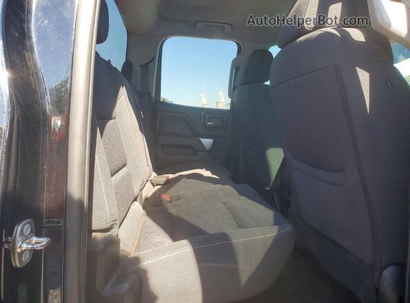 1GCVKREC7GZ333616 2016 CHEVROLET SILVERADO Black Rear seats view