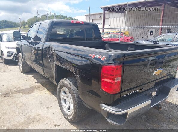 1GCVKREC7HZ315876 2017 CHEVROLET SILVERADO Black Rear left