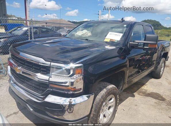 1GCVKREC7HZ315876 2017 CHEVROLET SILVERADO Black Front left