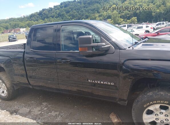 1GCVKREC7HZ315876 2017 CHEVROLET SILVERADO Black Rear interior view