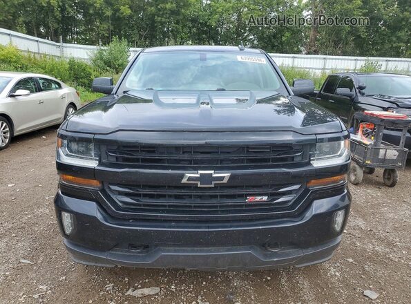 1GCVKREC7JZ210714 2018 CHEVROLET SILVERADO Black Դիմացի տեսք