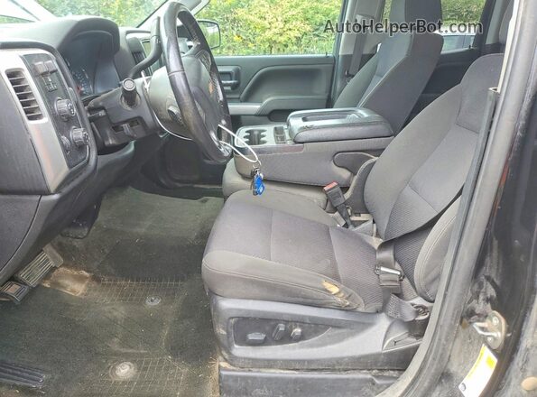 1GCVKREC7JZ210714 2018 CHEVROLET SILVERADO Black Սալոնի դիմացի տեսք