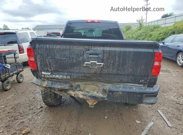 1GCVKREC7JZ210714 2018 CHEVROLET SILVERADO Black Հետևի տեսք
