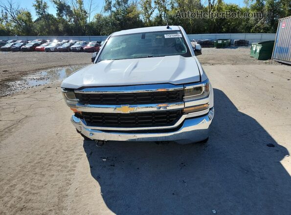 1GCVKREC7JZ285526 2018 CHEVROLET SILVERADO White Front view