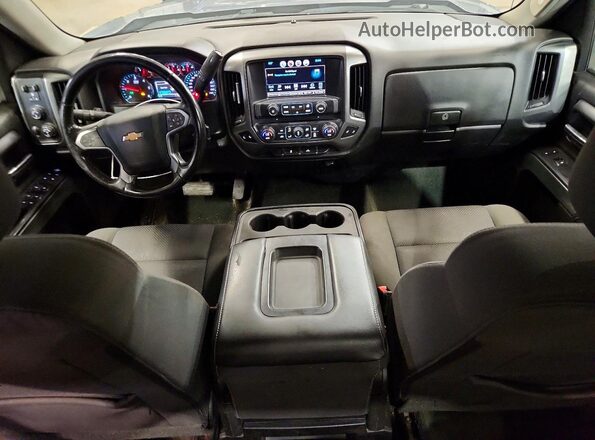 1GCVKREC8GZ110002 2016 CHEVROLET SILVERADO Серый Вид панели приборов