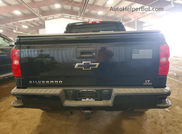 1GCVKREC8HZ212353 2017 CHEVROLET SILVERADO Black Հետևի տեսք