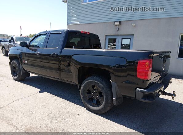 1GCVKREC8HZ285822 2017 CHEVROLET SILVERADO Black უკანა მარცხენა