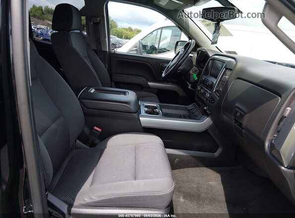 1GCVKREC8HZ285822 2017 CHEVROLET SILVERADO Black წინა სალონის ხედი