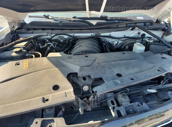 1GCVKREC8JZ102991 2018 CHEVROLET SILVERADO White Вид задньої частини салону