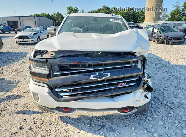 1GCVKREC8JZ102991 2018 CHEVROLET SILVERADO White Вид спереду