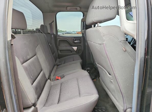 1GCVKREC9GZ106315 2016 CHEVROLET SILVERADO Black Հետևի նստատեղերի տեսք