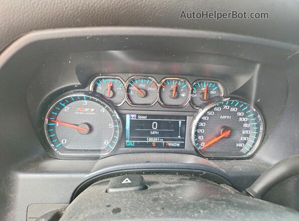 1GCVKREC9GZ106315 2016 CHEVROLET SILVERADO Black Սարքավորումների վահանակի տեսք