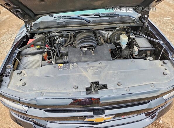 1GCVKREC9GZ106315 2016 CHEVROLET SILVERADO Black Սալոնի հետևի տեսք