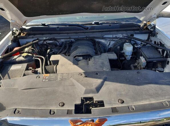 1GCVKREC9GZ221786 2016 CHEVROLET SILVERADO White Սալոնի հետևի տեսք