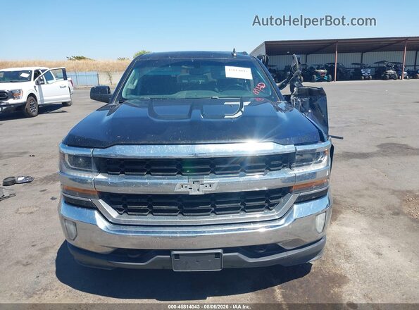 1GCVKREC9HZ157511 2017 CHEVROLET SILVERADO Black Вид панелі приладів