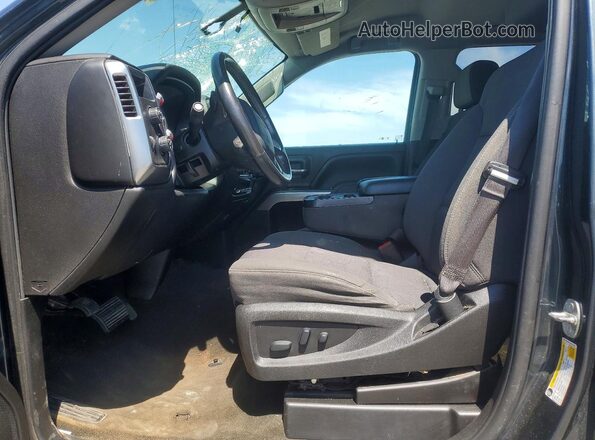1GCVKREC9HZ267460 2017 CHEVROLET SILVERADO Charcoal Front interior view