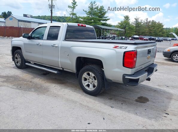 1GCVKREC9JZ145381 2018 CHEVROLET SILVERADO Silver Задня ліва чверть