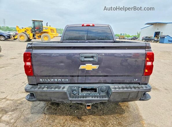 1GCVKRECXGZ107313 2016 CHEVROLET SILVERADO Charcoal უკანა ხედი