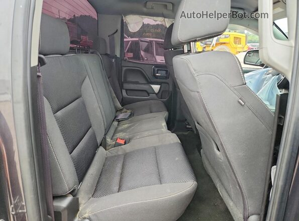 1GCVKRECXGZ107313 2016 CHEVROLET SILVERADO Charcoal უკანა სალონის ხედი