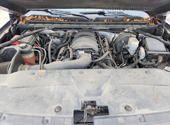 1GCVKRECXGZ107313 2016 CHEVROLET SILVERADO Charcoal ძრავის განყოფილების ხედი