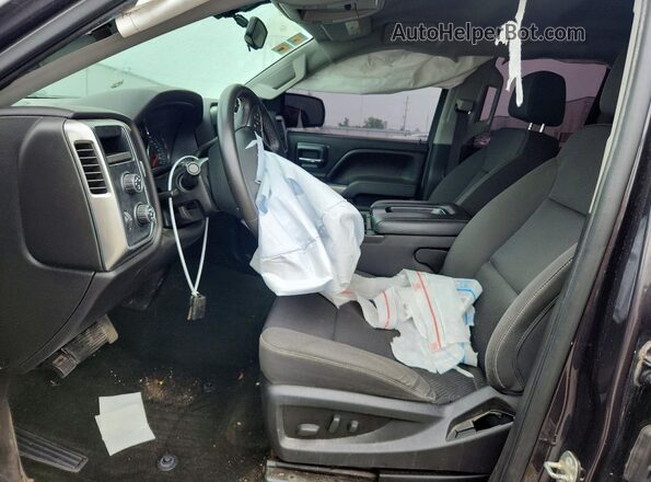 1GCVKRECXGZ107313 2016 CHEVROLET SILVERADO Charcoal წინა სალონის ხედი