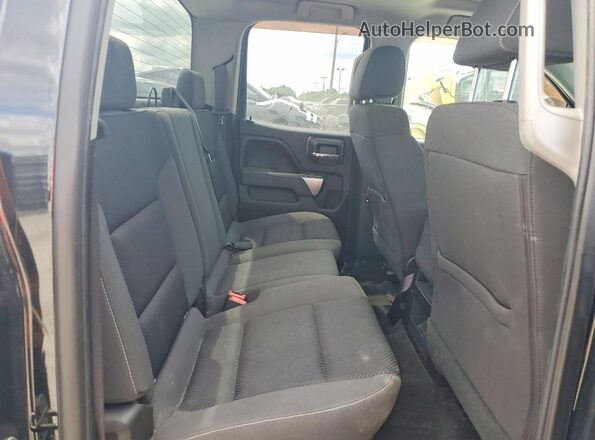 1GCVKRECXGZ144457 2016 CHEVROLET SILVERADO Black Հետևի նստատեղերի տեսք