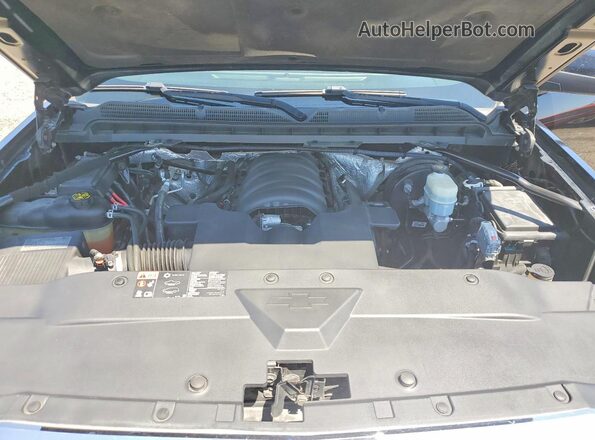 1GCVKRECXGZ201319 2016 CHEVROLET SILVERADO Черный Вид задней части салона
