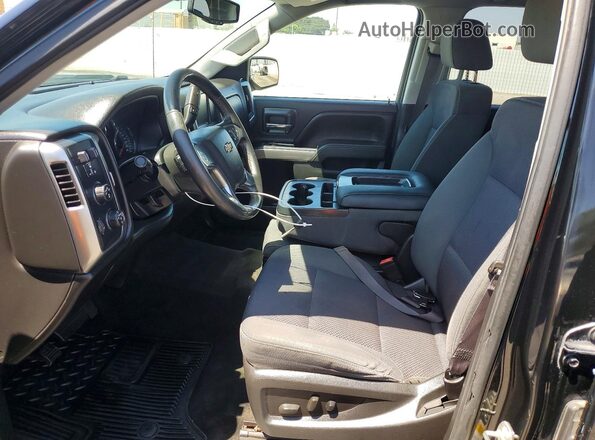 1GCVKRECXGZ201319 2016 CHEVROLET SILVERADO Черный Вид салона спереди