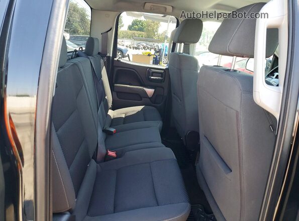 1GCVKRECXGZ201319 2016 CHEVROLET SILVERADO Черный Вид задних сидений