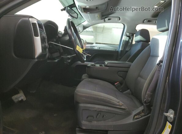 1GCVKRECXGZ318575 2016 CHEVROLET SILVERADO Gray წინა სალონის ხედი