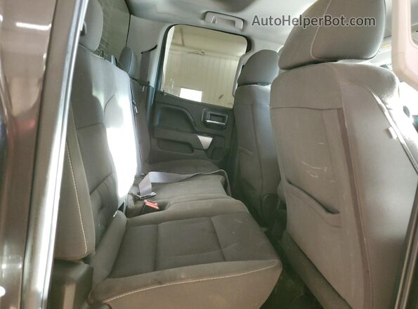 1GCVKRECXGZ318575 2016 CHEVROLET SILVERADO Gray უკანა სავარძლების ხედი
