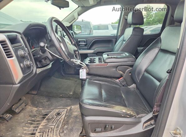 1GCVKRECXGZ380302 2016 CHEVROLET SILVERADO Silver Вид салону спереду