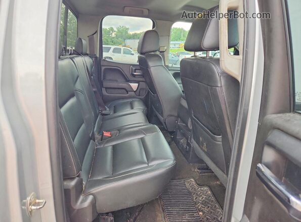 1GCVKRECXGZ380302 2016 CHEVROLET SILVERADO Silver Вид задніх сидінь