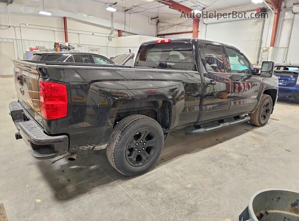 1GCVKRECXHZ205484 2017 CHEVROLET SILVERADO Black Rear right