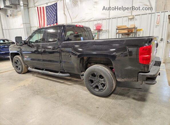 1GCVKRECXHZ205484 2017 CHEVROLET SILVERADO Black Rear left