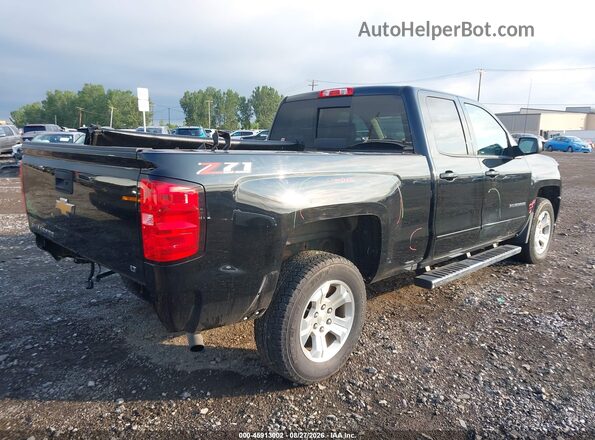1GCVKRECXJZ338333 2018 CHEVROLET SILVERADO Черный Задняя правая четверть