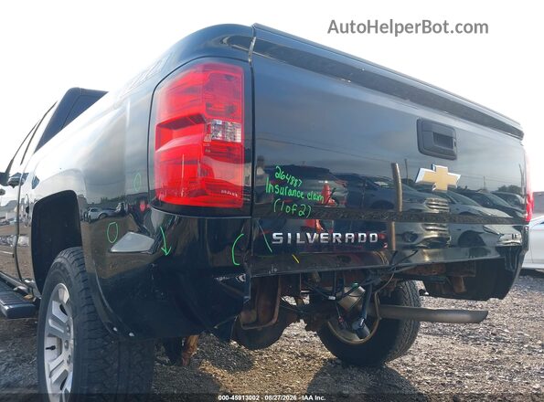 1GCVKRECXJZ338333 2018 CHEVROLET SILVERADO Черный Вид спереди