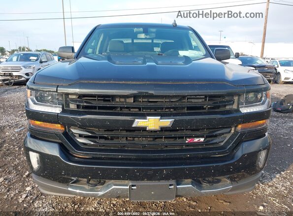 1GCVKRECXJZ338333 2018 CHEVROLET SILVERADO Черный Вид задней части салона